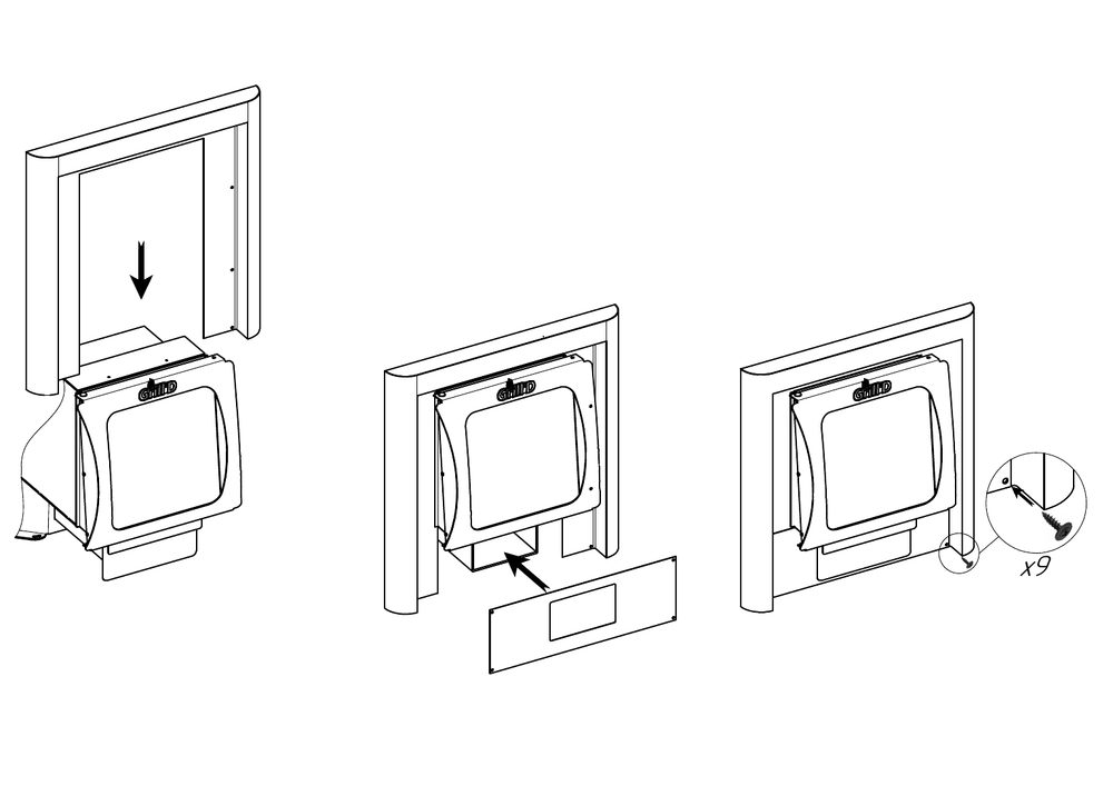 Декоративная рамка Grill'D Long Window Max