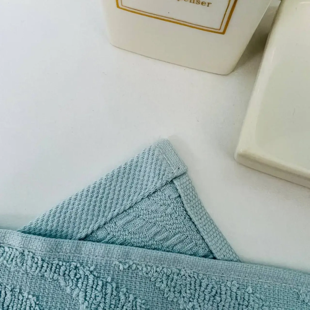 Полотенце махровое 70*140см «Florence» цвет ледяная незабудка 08-186, плотность 450 гр/м2