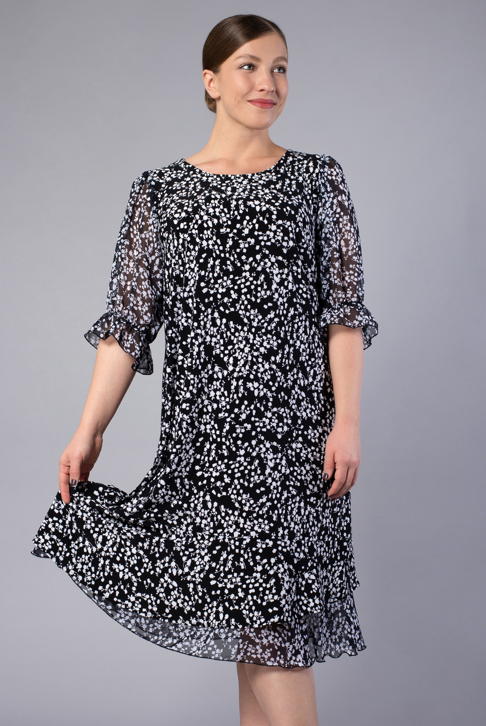 Платье женское 2865АП, петуния #172Пета052865АП