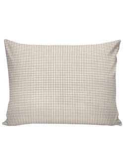 Постельное белье Сказка "Бежевая клеточка" 1,5-сп Наволочка 70х70 см 1 шт Простынь на резинке 90х200 см Пододеяльник 145х215 см, перкаль