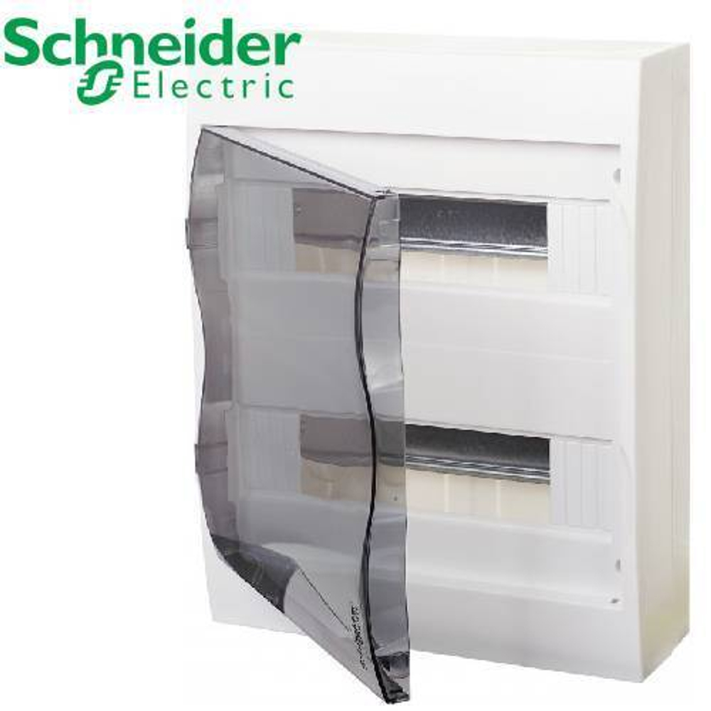 Бокс Schneider Electric 24М навесной (прозрачная дверь)