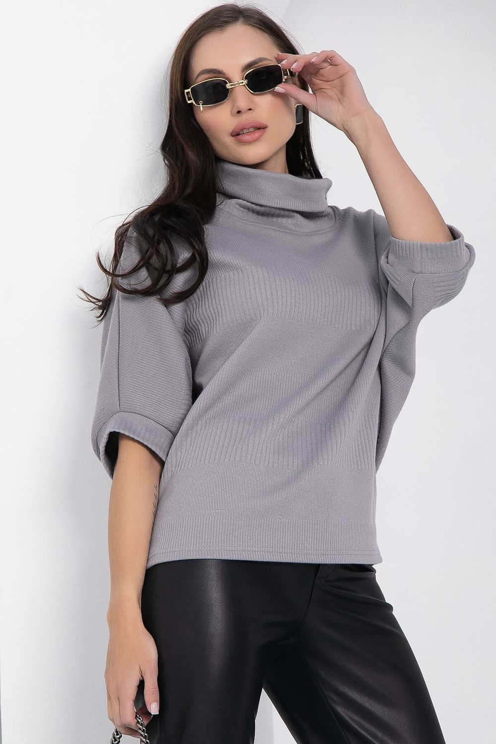 Блуза Барбара (серая) Б12652-12 LT Collection