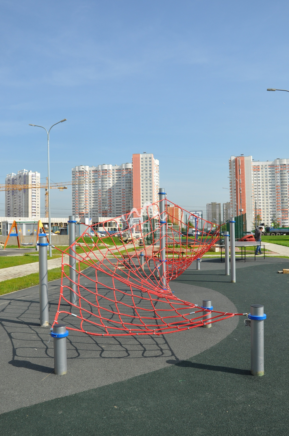 Канатная конструкция 34012.21 для спортивной площадки (фракция 16)