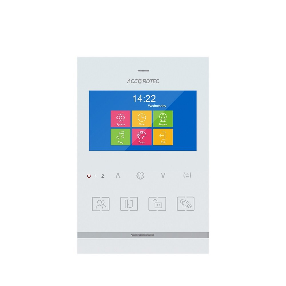 AT-VD434 WH Muon Монитор домофона цветной AccordTec