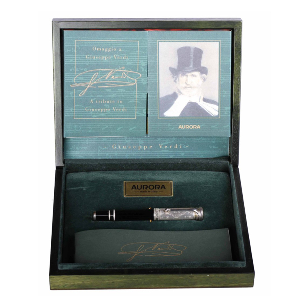 Перьевая ручка Aurora Giuseppe Verdi, перо — F, в подарочной коробке