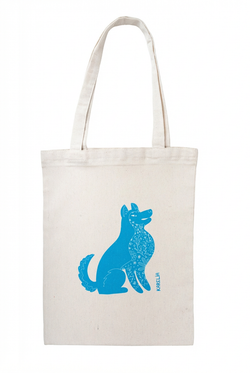 Сумка‑шоппер натуральная светлая