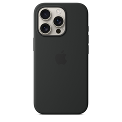 Чехол Apple iPhone 16 Pro Max Silicone Case with MagSafe Black MYYT3