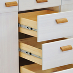 Шкаф деревянный 3 двери 3 ящика Мадейра 150х60х211 см из массива сосны