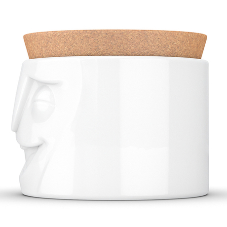 Емкость для хранения 0.9л Tassen Cheerful белая