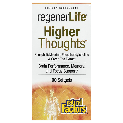 Natural Factors, RegenerLife®, Higher Thoughts™, 90 капсул