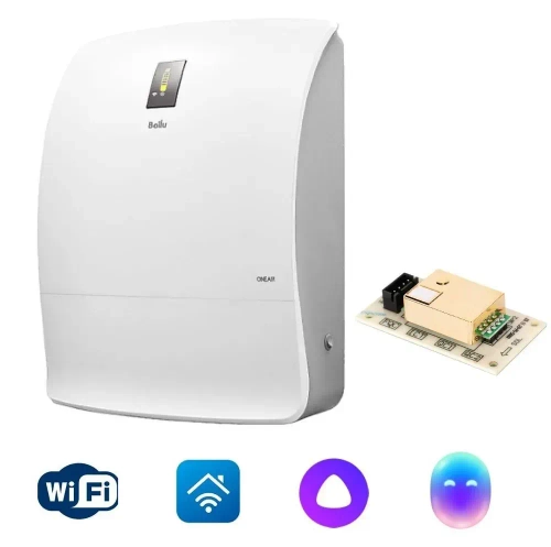 Приточная установка Ballu ONEAIR ASP-200SP с датчиком CO2