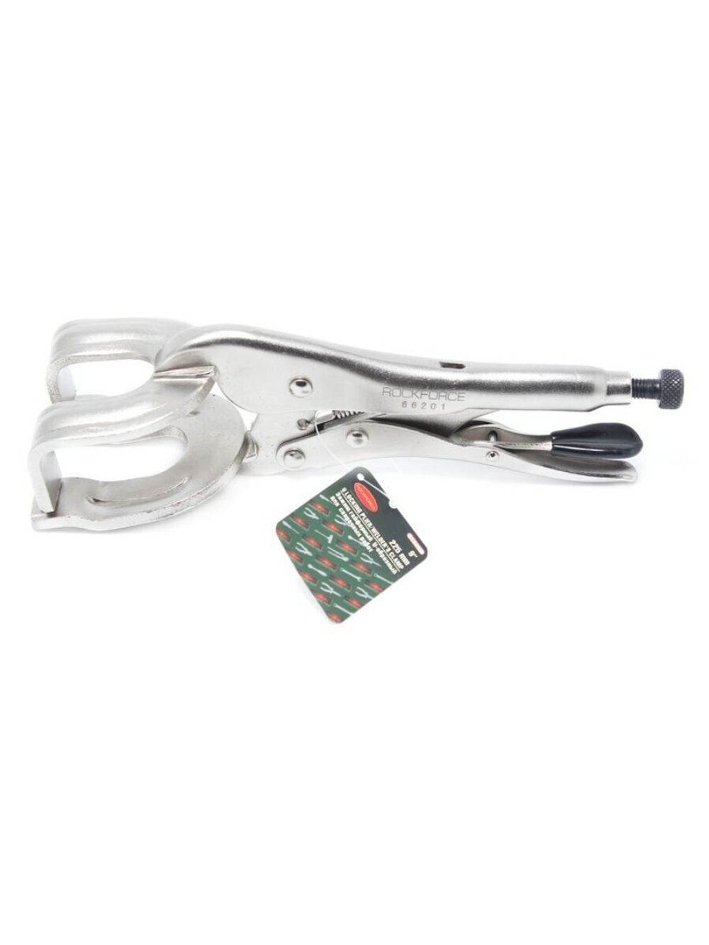 Зажим гейферный U-образный 9''-225мм RockForce##Rock FORCE RF-66201