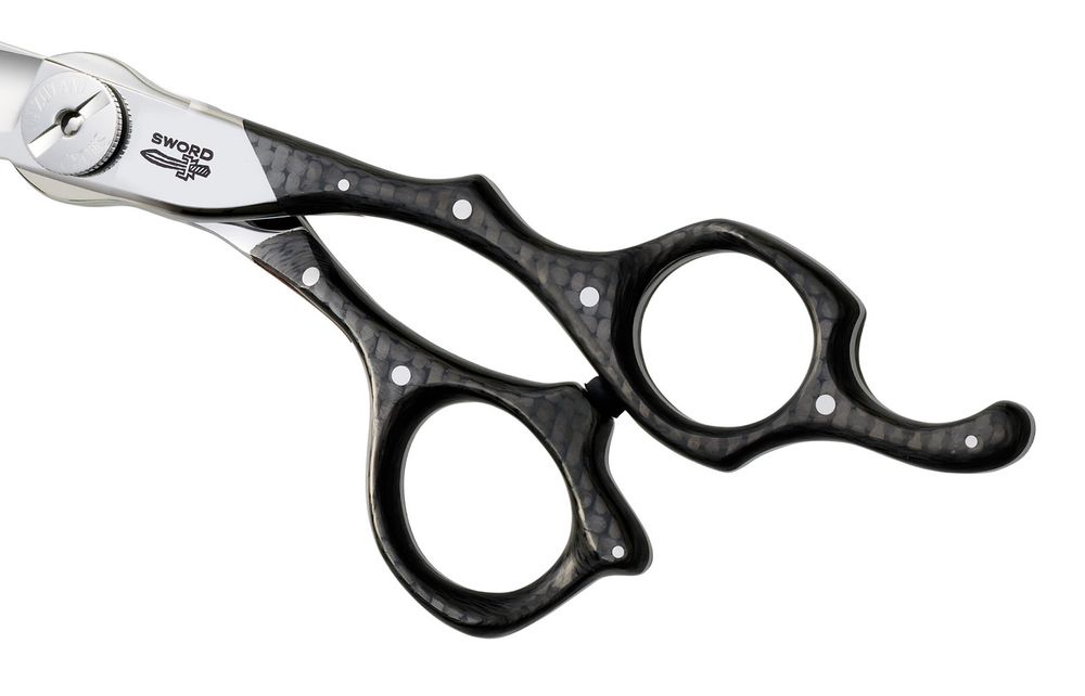 Ножницы прямые Mizutani SWORD D19 Carbon, 5.7˝