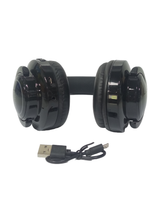 Наушники беспроводные светящиеся складные Wireless T4