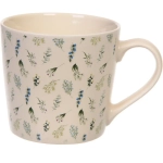 Кружка керамическая 420мл «Луговые цветочки»