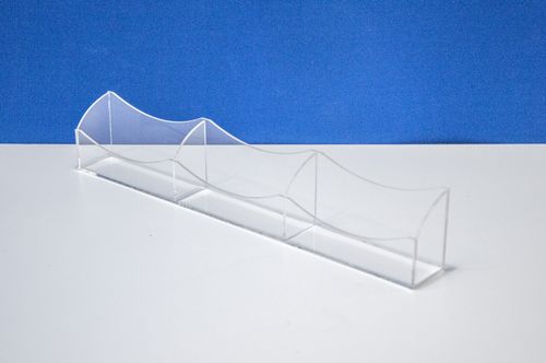 Подставка для визиток 3 отделения горизонт