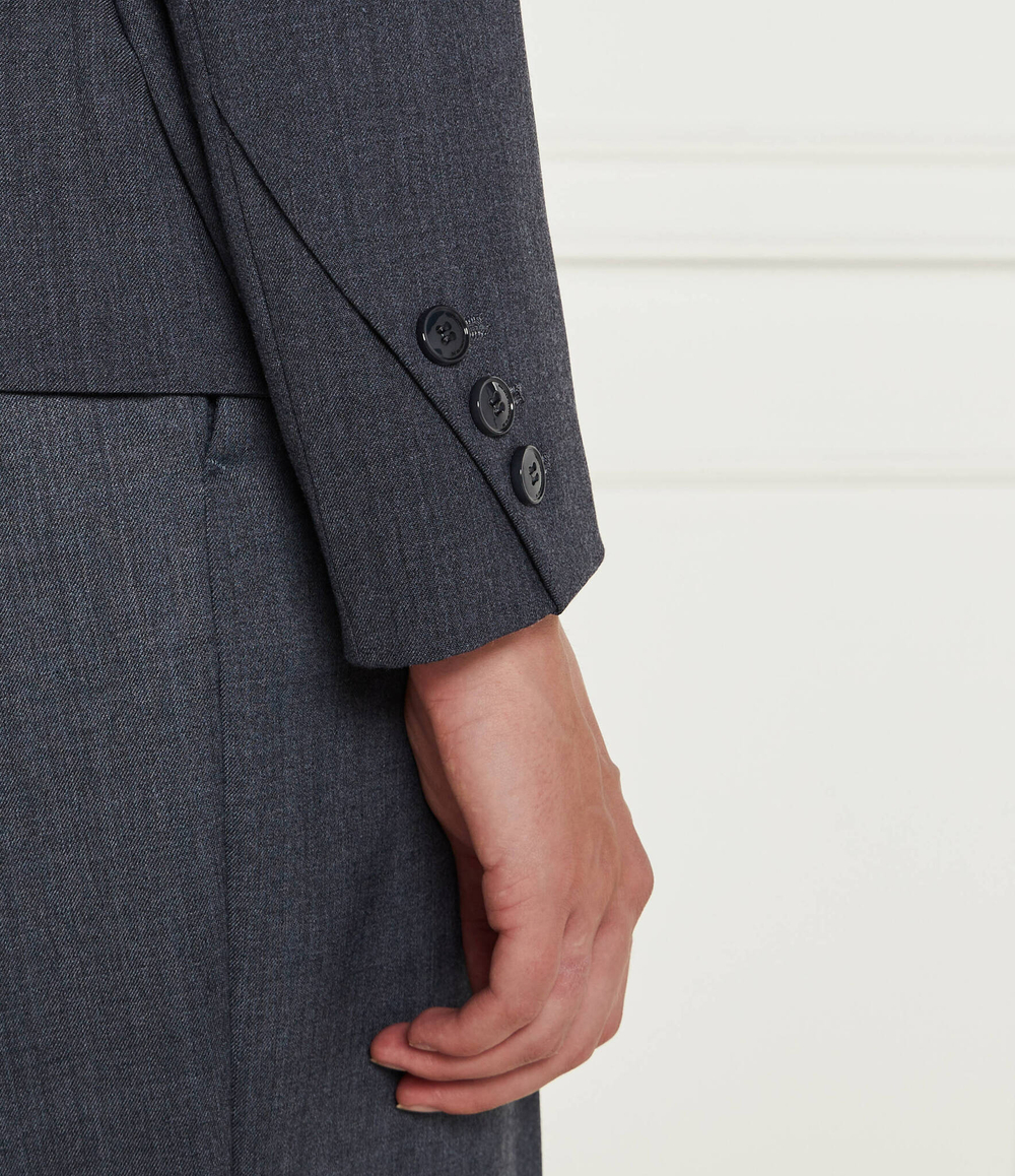 Жакет Elisabetta Franchi - темно-синий(GI11847E2)