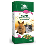 Корм для шиншилл и кроликов, 500г, Тriol Standard