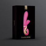 Gvibe Grabbit Mini - Уменьшенный вибратор для клитора и точки G с тремя моторами, 19х3.5 см