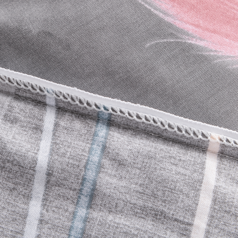 Комплект постельного белья Люкс Сатин 100% хлопок на резинке AR294