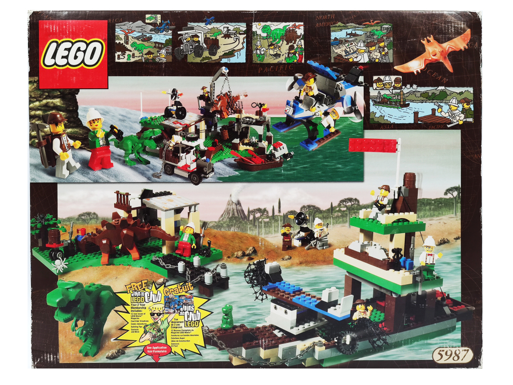 Конструктор Приключения LEGO 5987 Исследовательский комплекс Дино