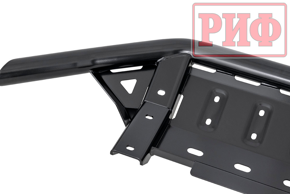 Бампер силовой передний Toyota Land Cruiser Prado 150 2017+ c защитой радиатора РИФ