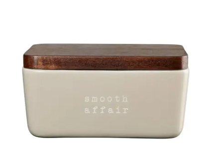 ASA Миска для масла Эй! 15x10x7.8cm гладкий роман