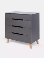 Комод пеленальный Rant Indy Pro 800/4 Moon Grey