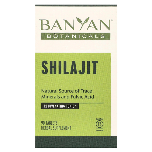 Banyan Botanicals, Мумие, 90 таблеток (300 мг в каждой таблетке)