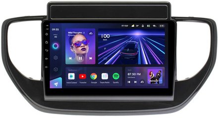 Магнитола для Hyundai Solaris 2 2020-2022 (штатная навигация) - Teyes CC3 на Android 10, QLED, ТОП процессор, 4Гб+32Гб, CarPlay, 4G SIM-слот