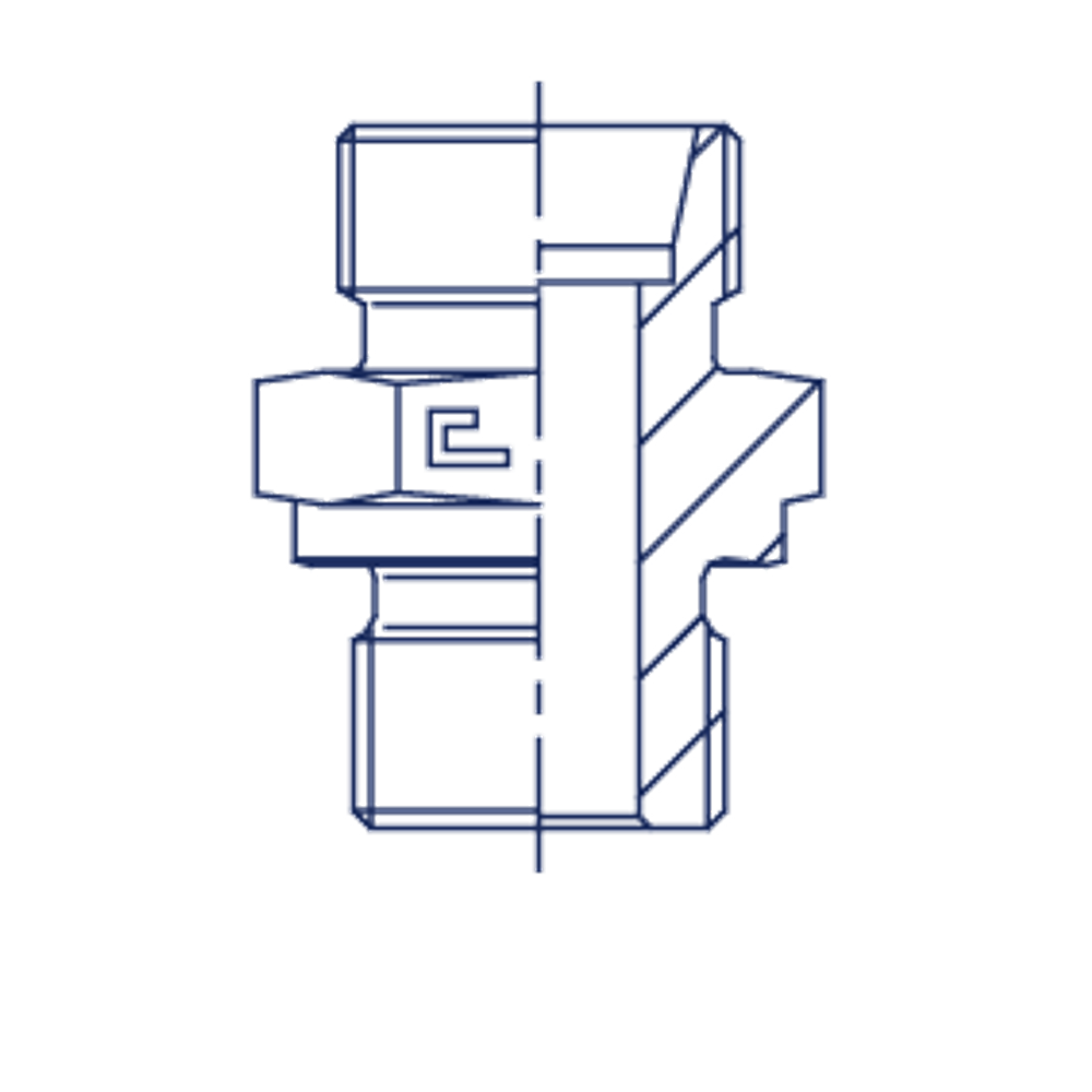 Штуцер FB DS10 16x1.5 (корпус)