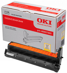 Фотобарабан Oki 46857505 для C824/C834/C844 желтый (30K)