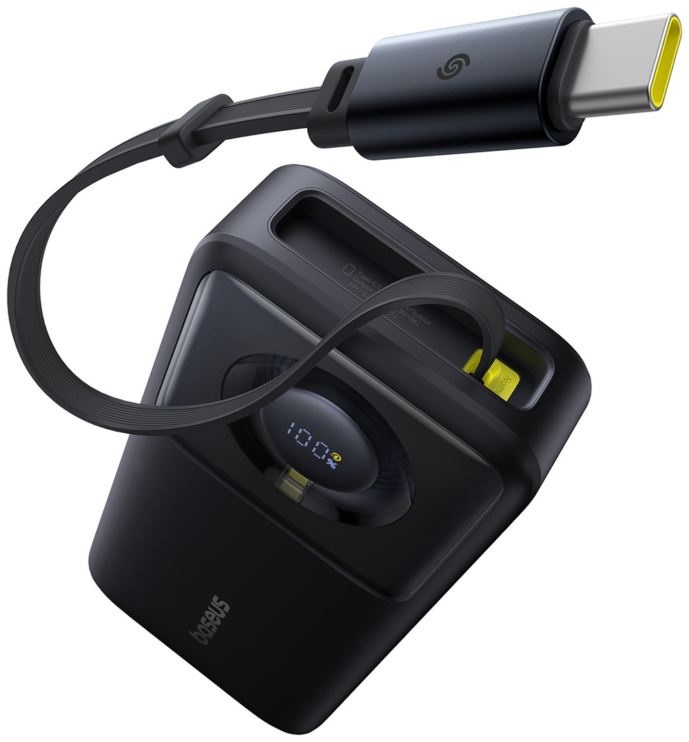Внешний аккумулятор Baseus Free2Pull 2C 65W P10073700123-00 20000 мАч черный