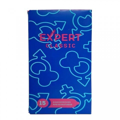 Презервативы EXPERT CLASSIC № 12+3 (классические), 12+3 шт.