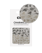 Charmicon 3D Silicone Stickers №254  Восточный сад