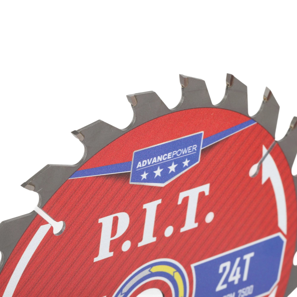 Диск пильный по дереву P.I.T. 180x20x1,4 мм,  24T Carbide, зуб ATB 15° (ACTW14-180T24)