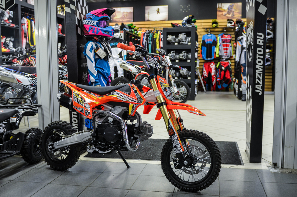 Питбайк SSSR Proton 125 12/10 ОРАНЖЕВЫЙ