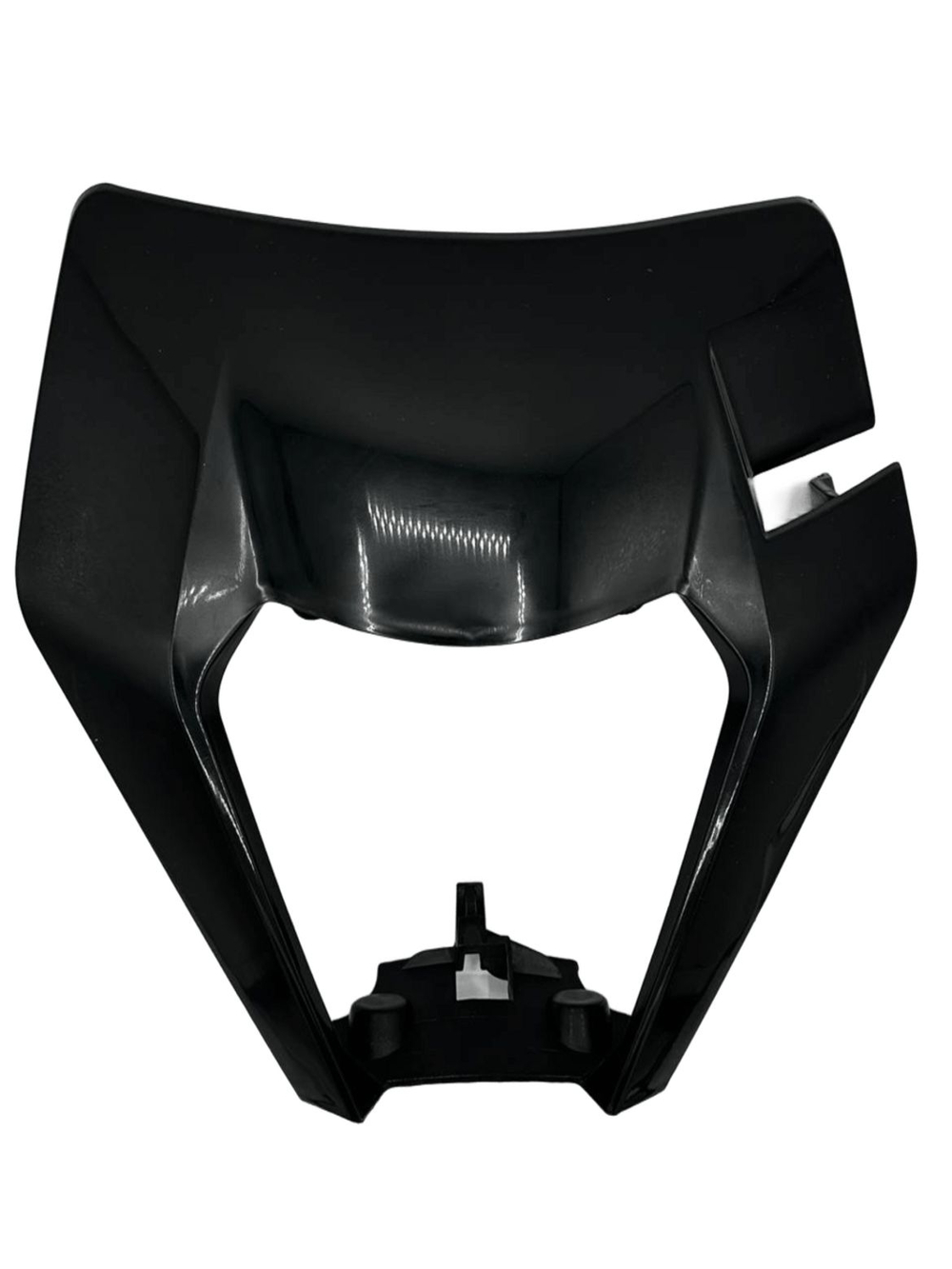 Щиток фары в стиле KTM для эндуро и кроссовых мотоциклов (черный)