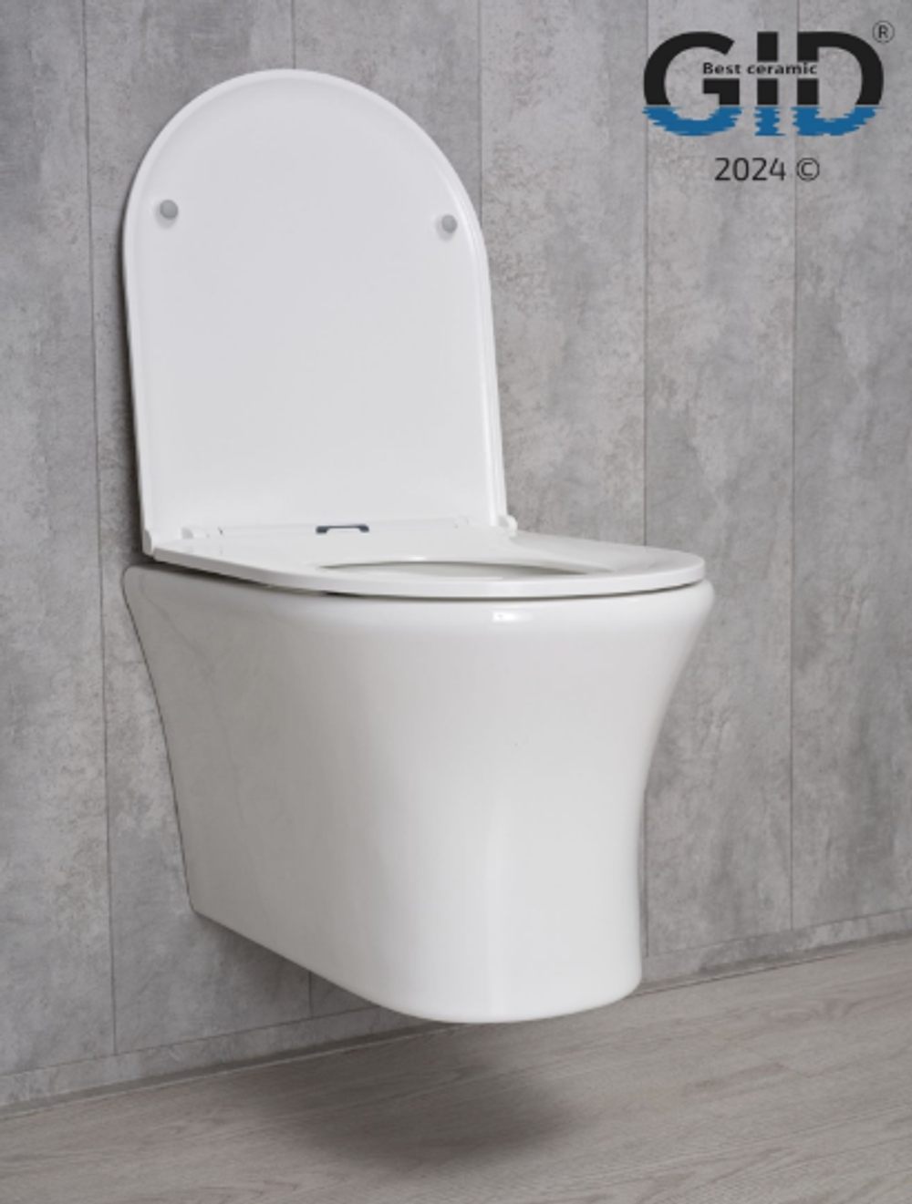 Унитаз подвесной Gid Tr2101 62232Y белый 49x36x36