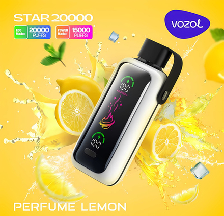 Vozol STAR 20000 - Perfume Lemon (5% nic)