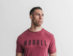 Футболка NOBULL винная