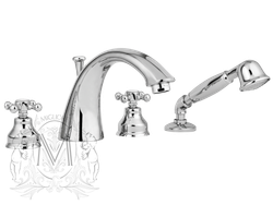 Смеситель на борт ванны 4отв.   Migliore Lady ML.LAD-981