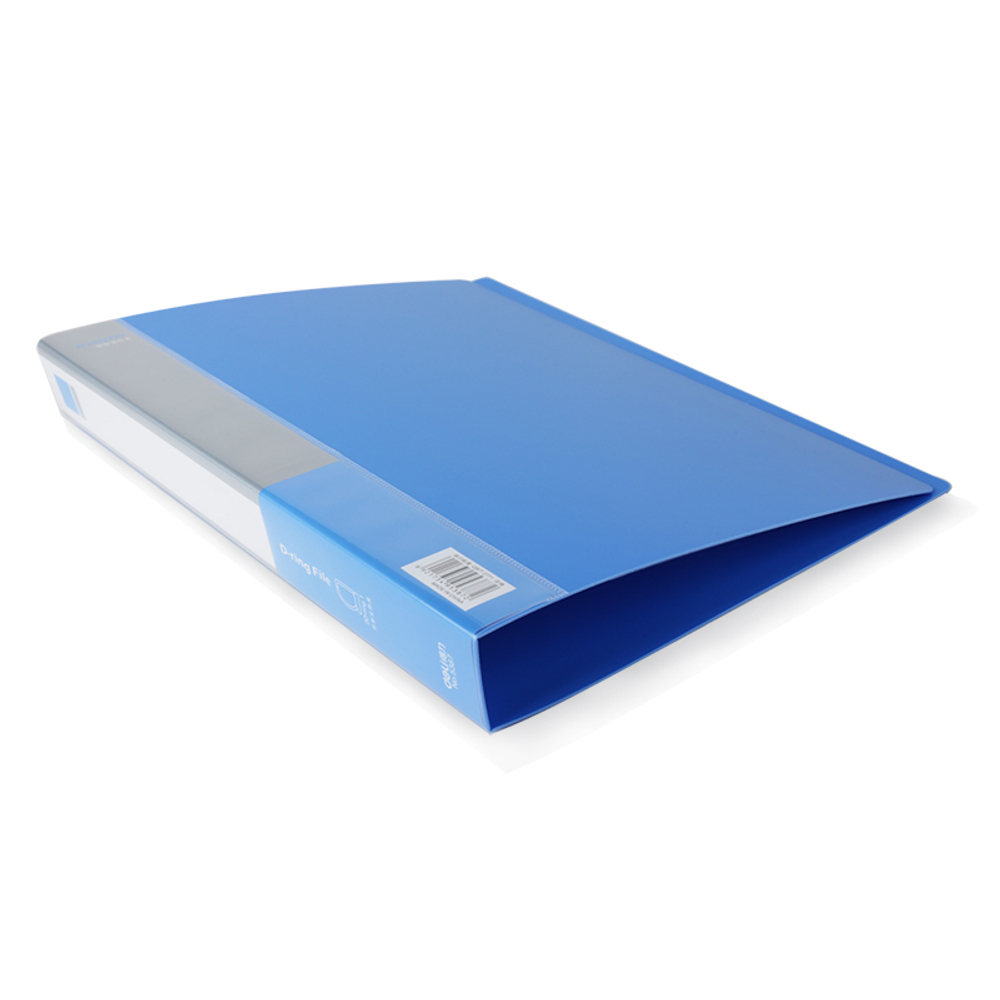 Папка на 2-х кольцах DELI, А4, корешок 18 мм, ассорти