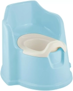 Горшок со спинкой Lalababy Protect Me голубой LA1041ГЛП