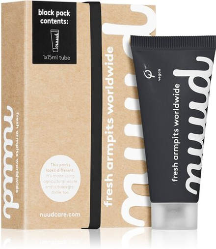 nuud Starter Pack Black - Натуральный крем-дезодорант. /   15  ml  / GTIN 8719326437163