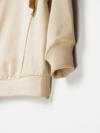 Свитшот с рюшей облегченный "Крем-брюле"