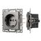 Механизм электрической розетки SCT-MEU1-PL-GR (250V, 16A) Arlight 043732