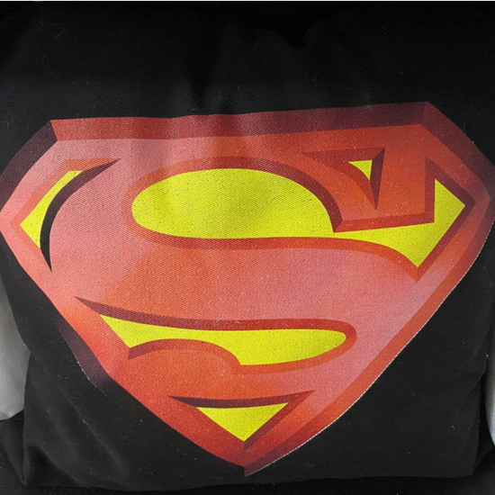 Подушка декоративная Супермен Лого (40x40 см)