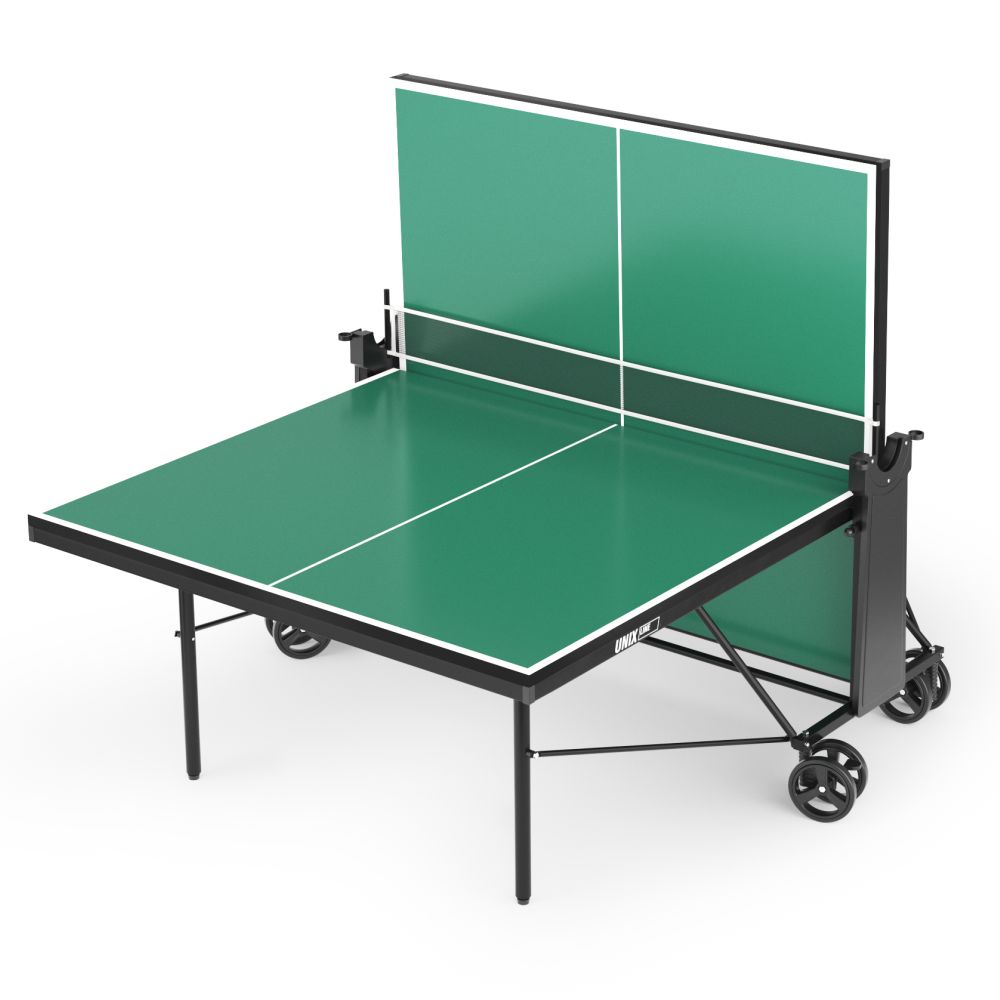 Теннисный стол UNIX Line Compact indoor 18mm MDF (Green)