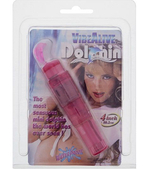 Розовая виброракета VIBE ALIVE DOLPHIN MINI MASSAGER (Цвет: розовый)